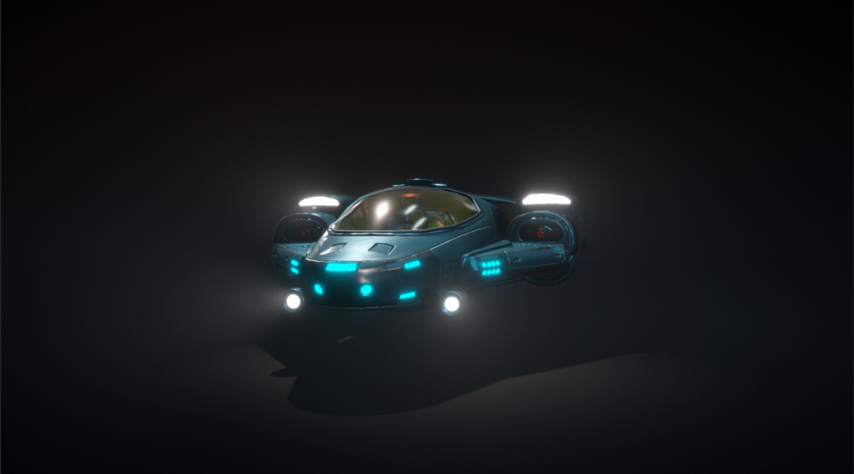 Sci-fi 3d model Pack