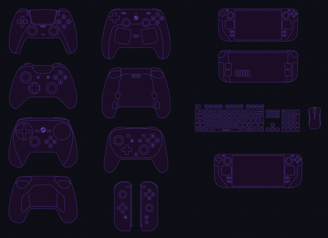 Controller Overlays GUI Kit