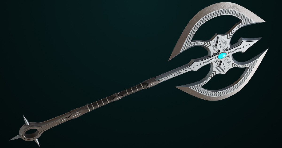 Battle Axe 07 All URP HDRP Textures