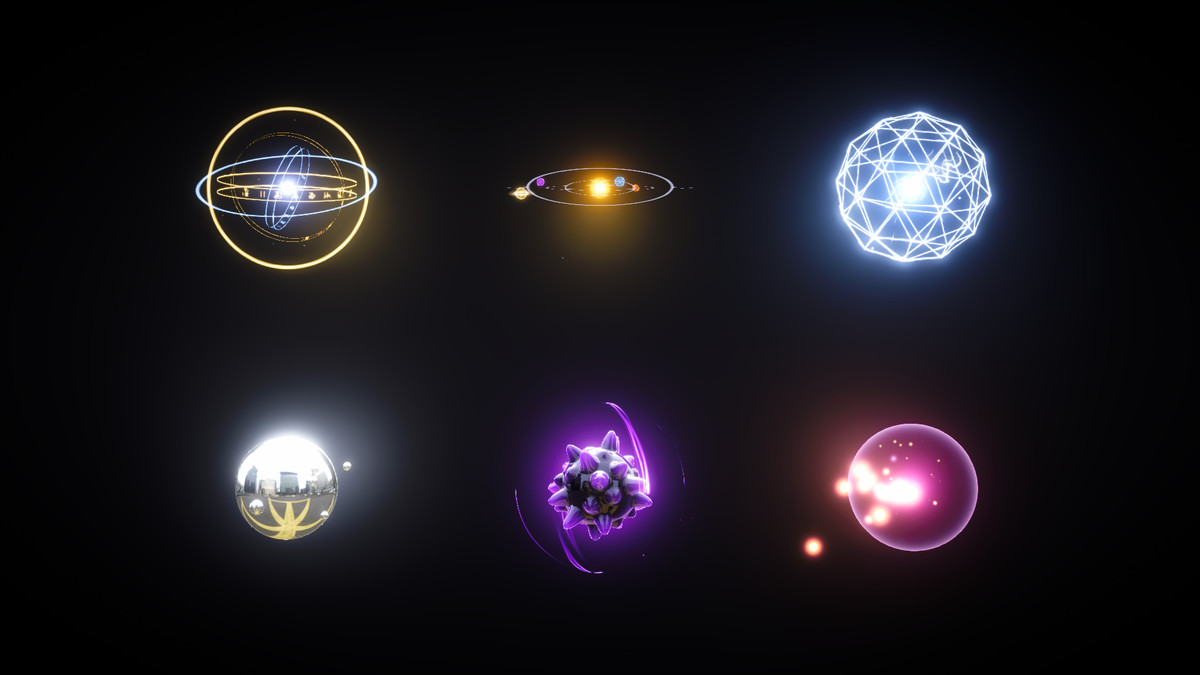 Elemental Orbs VFX - 57 Real-Time Magic Orbs