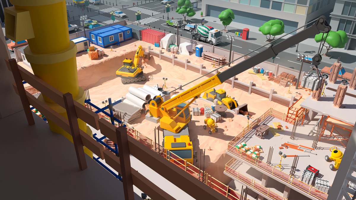 Construction - Low Poly 3D Models Pack