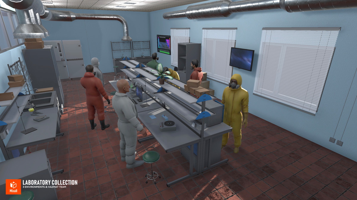 Laboratory Collection - 3 Environments & Hazmat Team