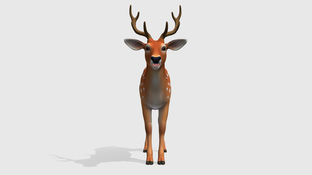 Cartoon - Deer