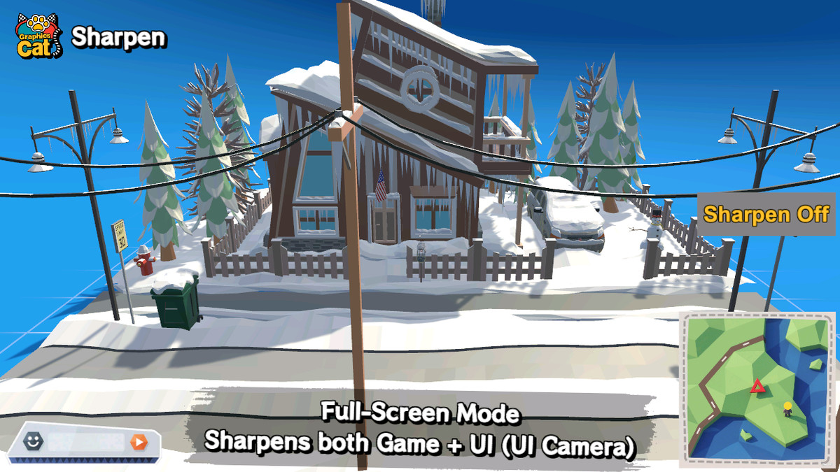 Sharpen - URP Screen Sharpening