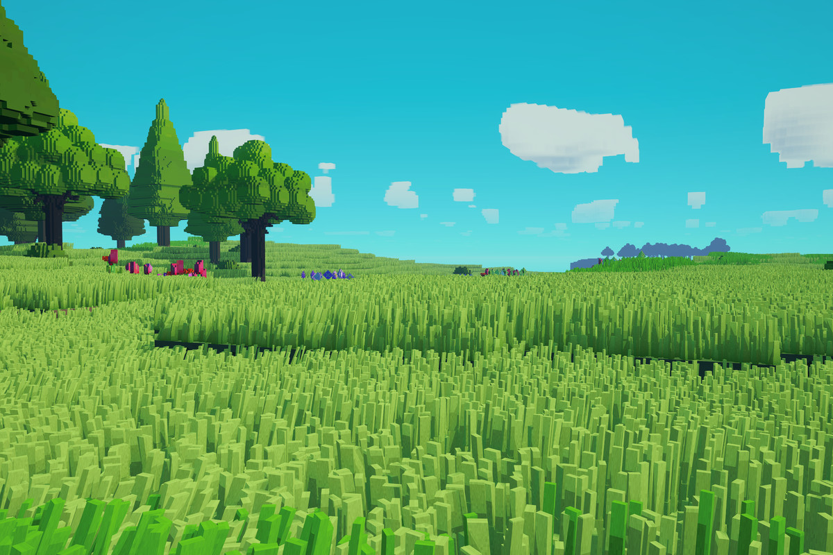 Cozy Stylized Voxel Grass – Full 3D Grass System for URP