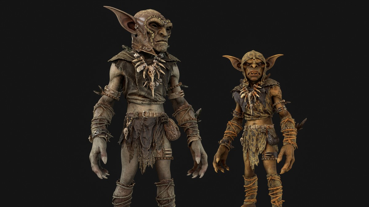 Goblin Archer Game Ready