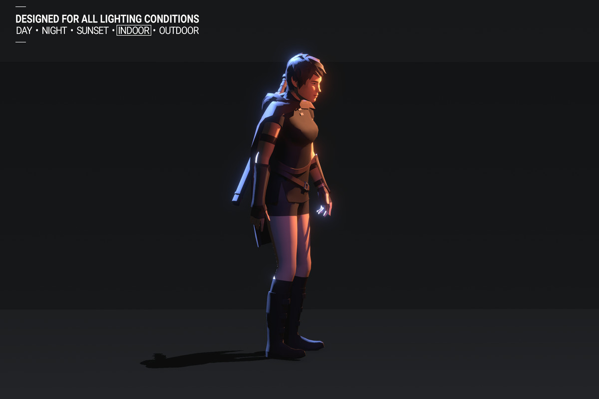 Polyquest Heroes: Warrior I Huntress