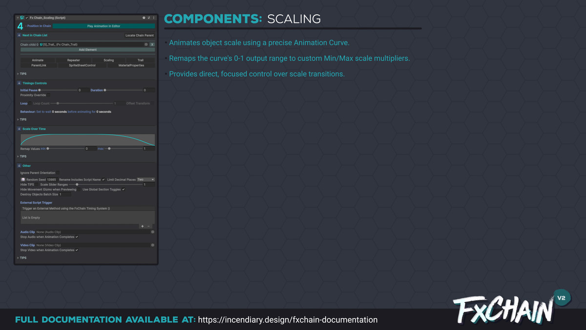 FxChain v2: Procedural Animation Sequencing for Unity