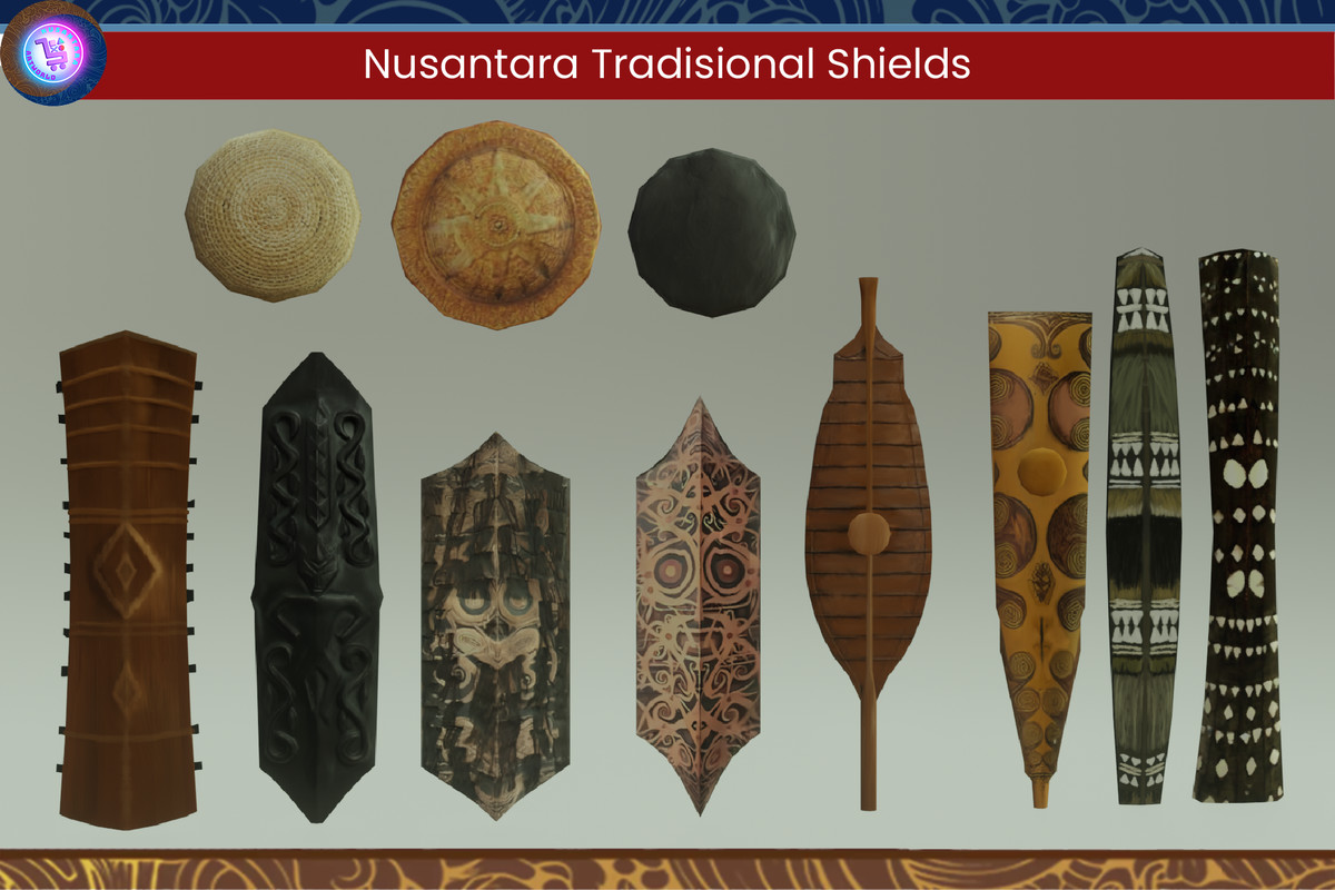 Nusantara Traditional Shield