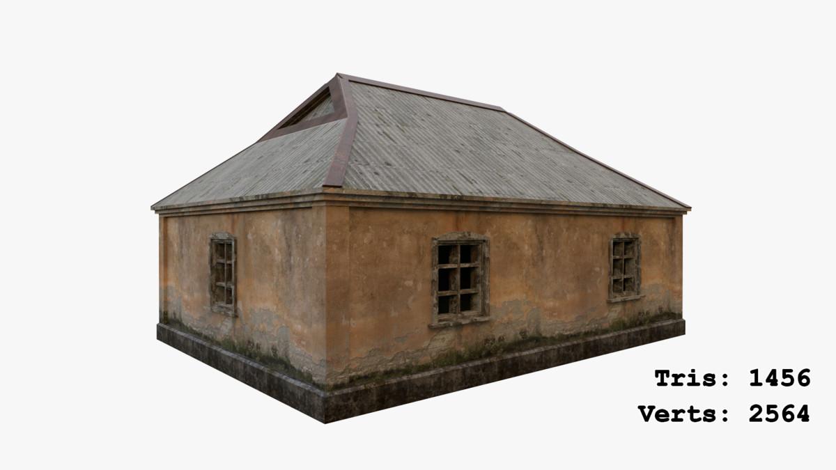 Abandoned Apocalyptic Country House