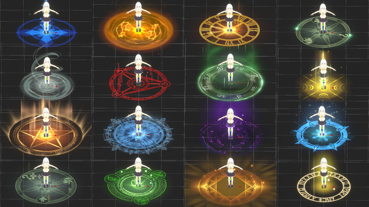 Game VFX - Character Aura Effects Pack