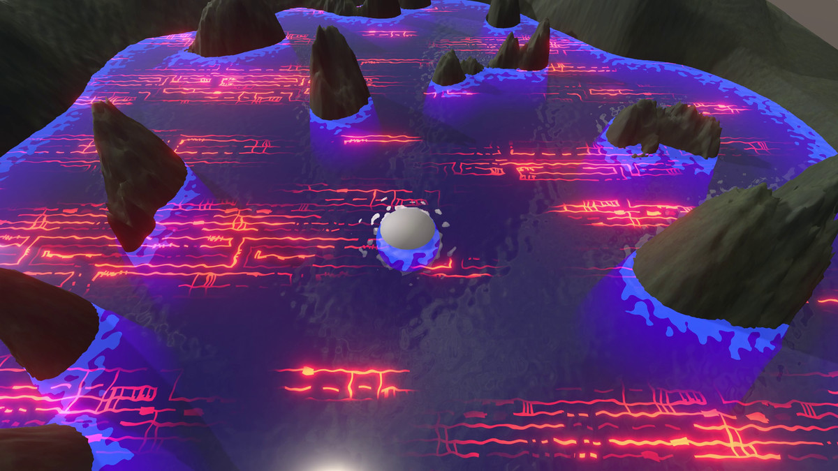 Cyber Neon Water Shader