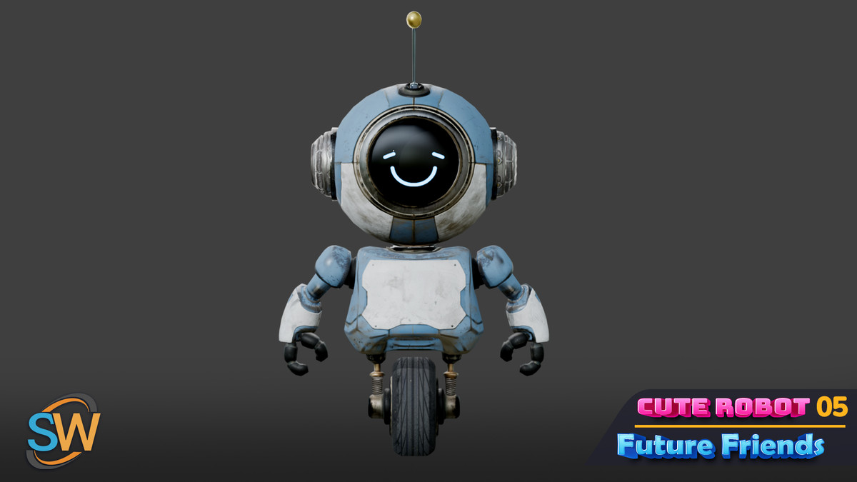 Cute Robot 05 - Future Friends