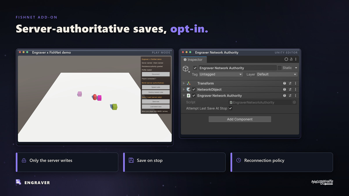 Engraver - Saving System