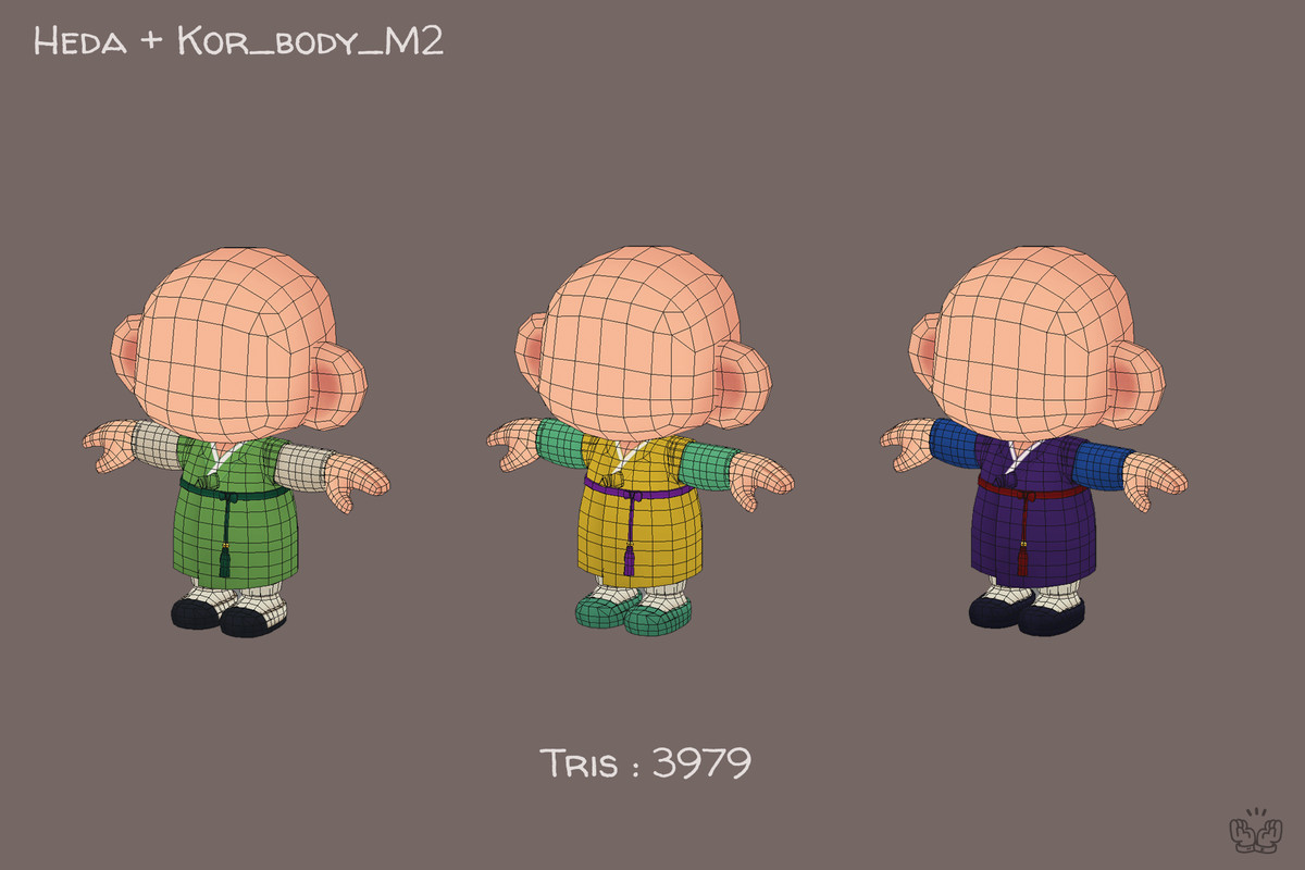 Stylized Little Korea -Joseon Dynasty