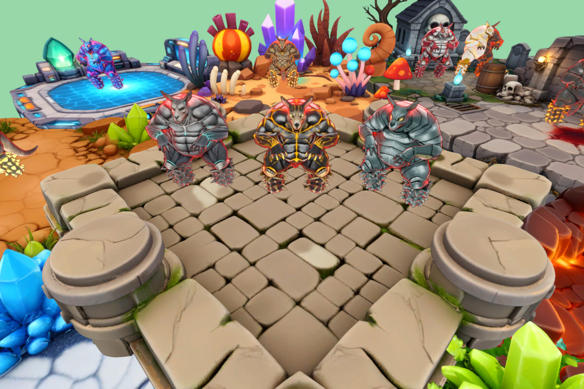 Fantasy Monster Evolution Pack 25-26–27 – Game Ready Creatures | PixeliusVita