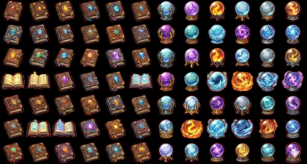 2D Fantasy RPG Weapon Icon Pack - 1000+ Items