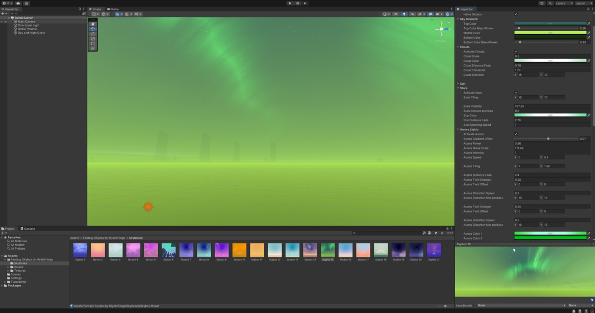 Fantasy Skybox by MysticForge