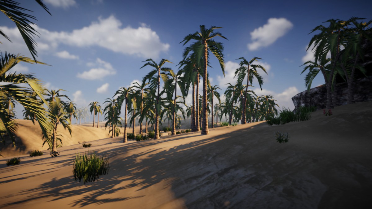 Mobile Palm Tree Bundle (for URP)