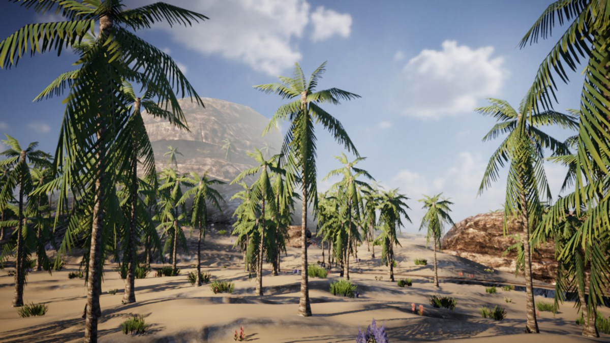Mobile Palm Tree Bundle (for URP)