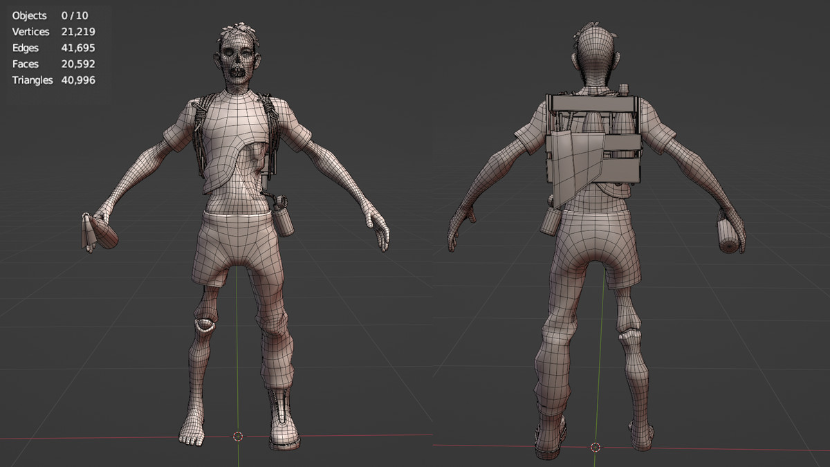 Molotov Hurler Zombie