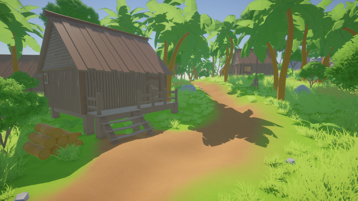 VERDANT Low Poly Tropical Island Modular Village