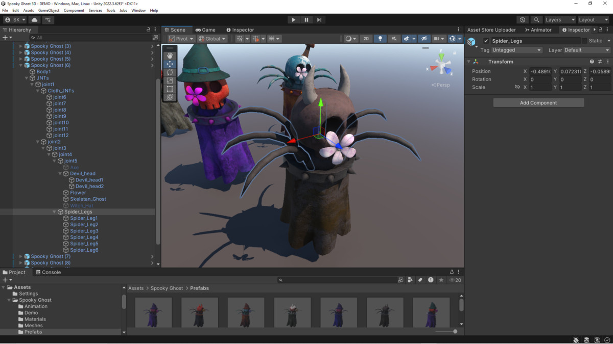 Spooky Ghost 3D