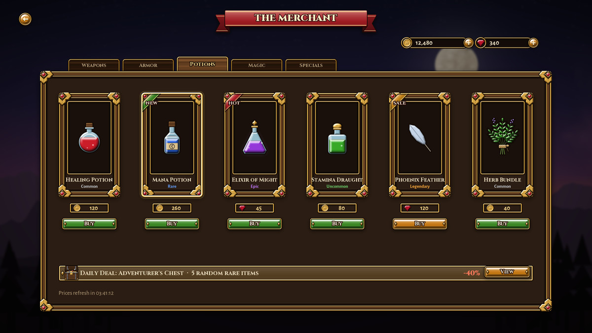 Fantasy RPG UI Kit