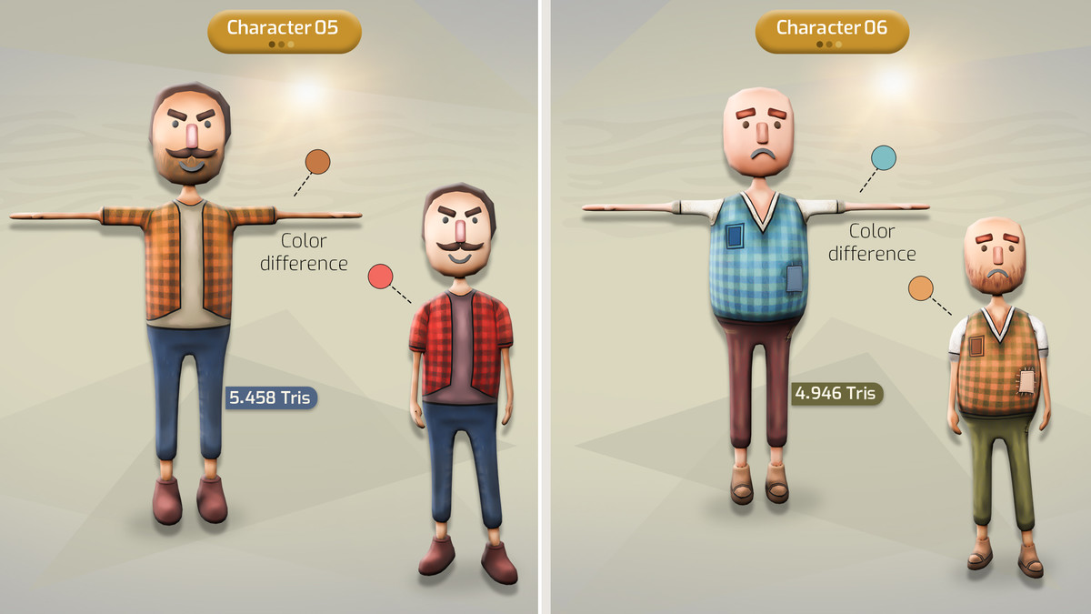 LowPoly Character Collection 1