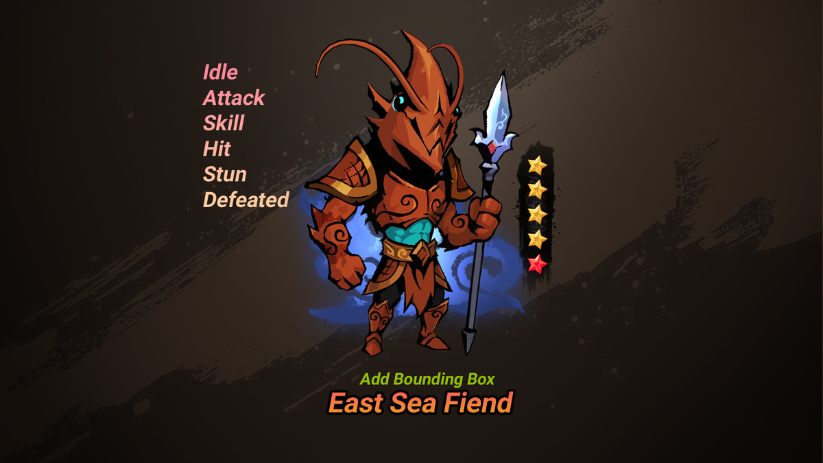 East Sea Fiend_2D Spine Animation