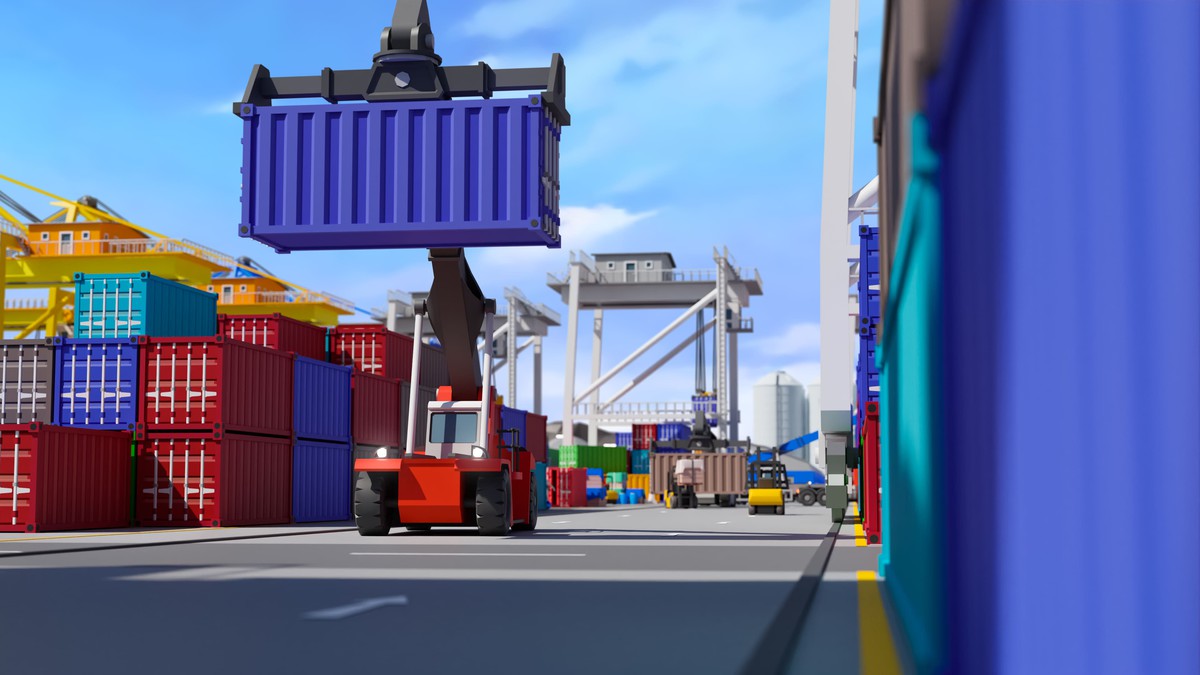 Port - Low Poly 3D Models Pack