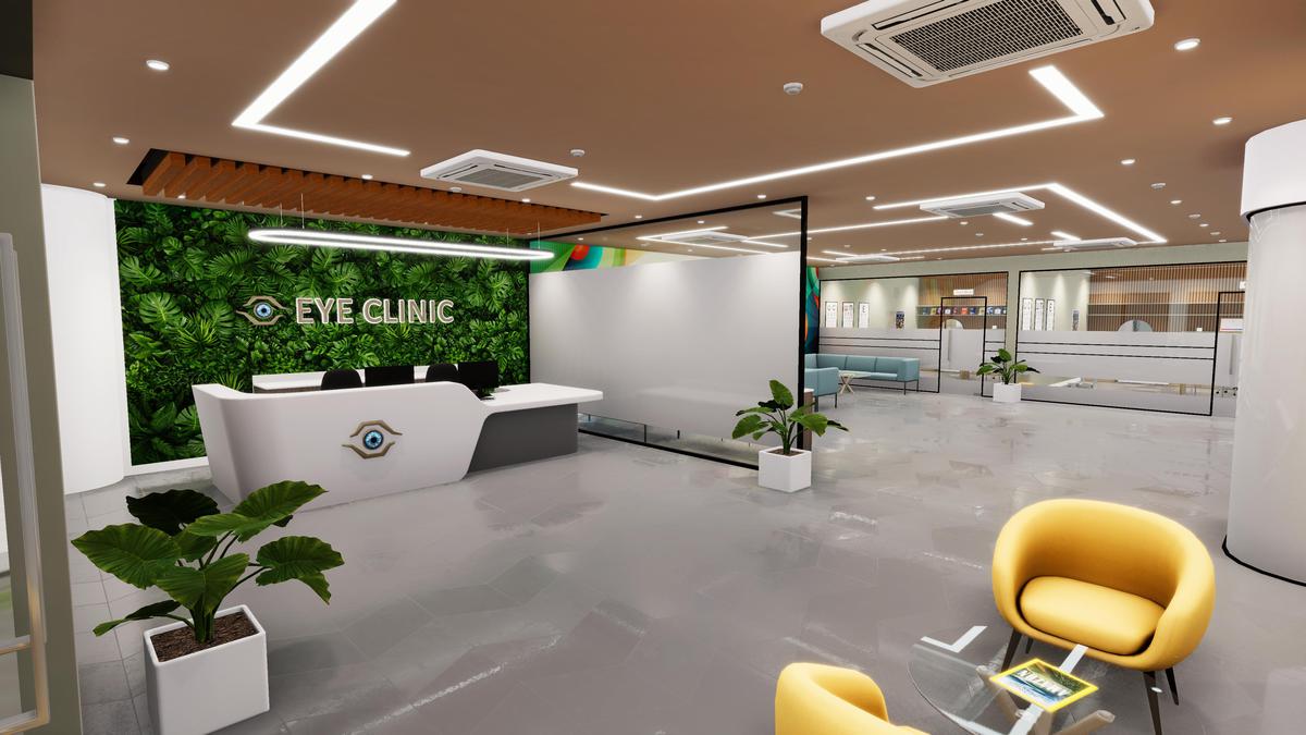 Modern Eye Clinic Interior Environment