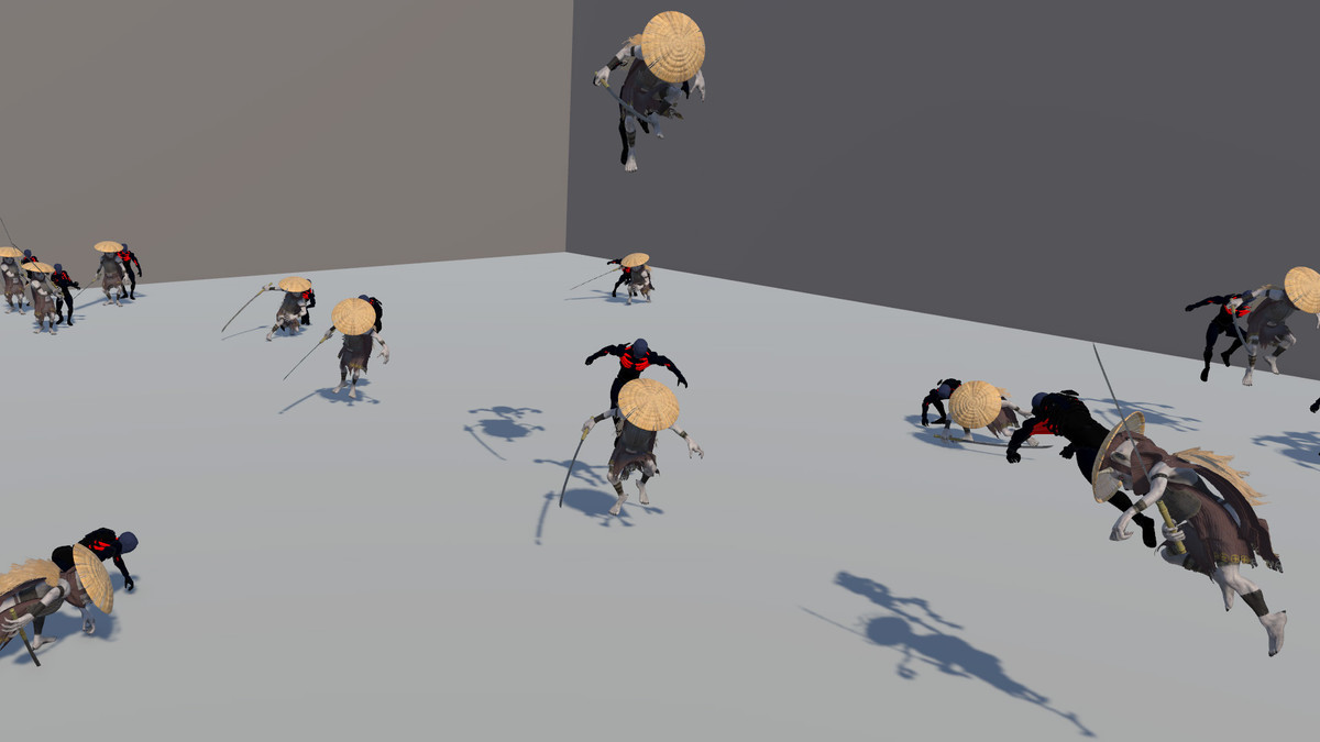 Agile Swordsman Animations