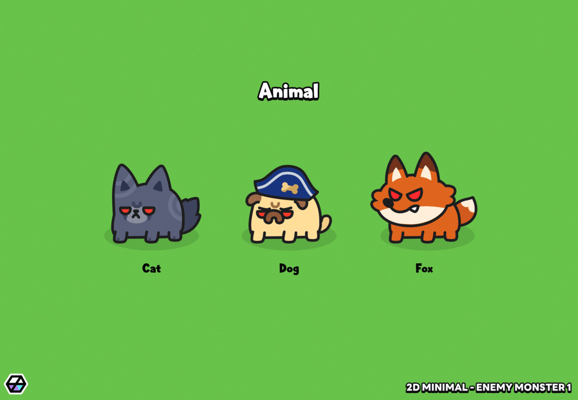2D Minimal - Enemy Monster1