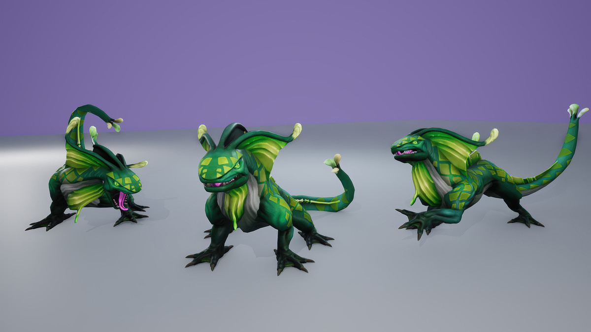 Stylized Swamp Creatures