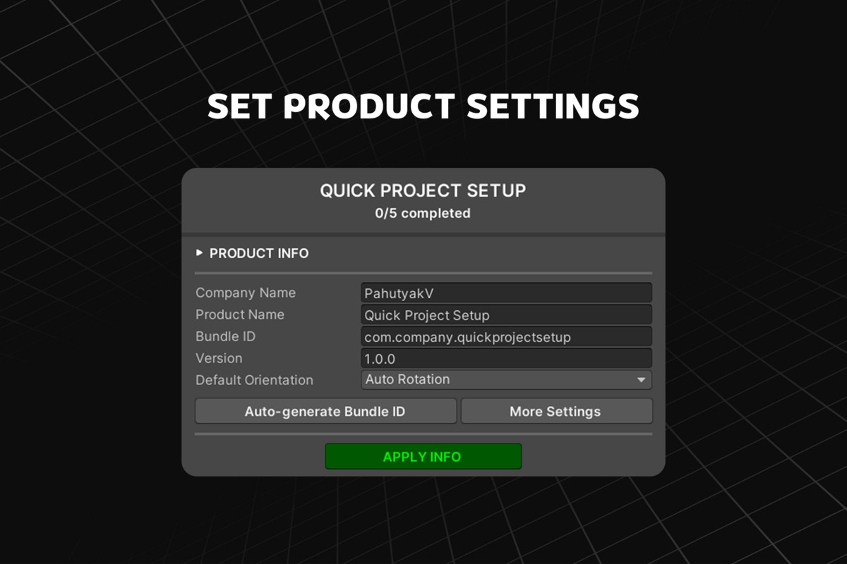 Quick Project Setup - Fast & Clean Project Initialization Tool