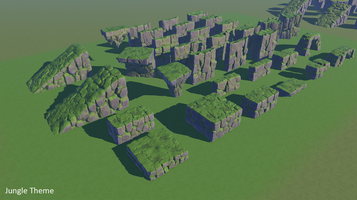 Stylized Nature - Modular Cliffs Pack