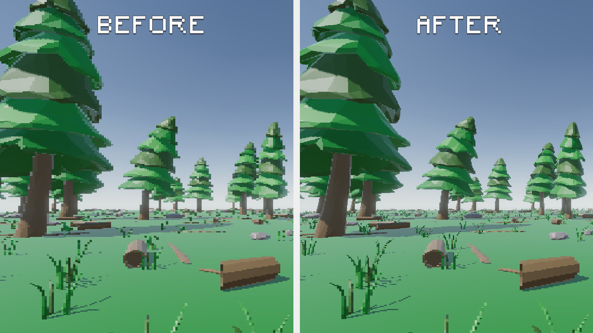 Distance Based Pixalator - 3D Scenes to Pixels