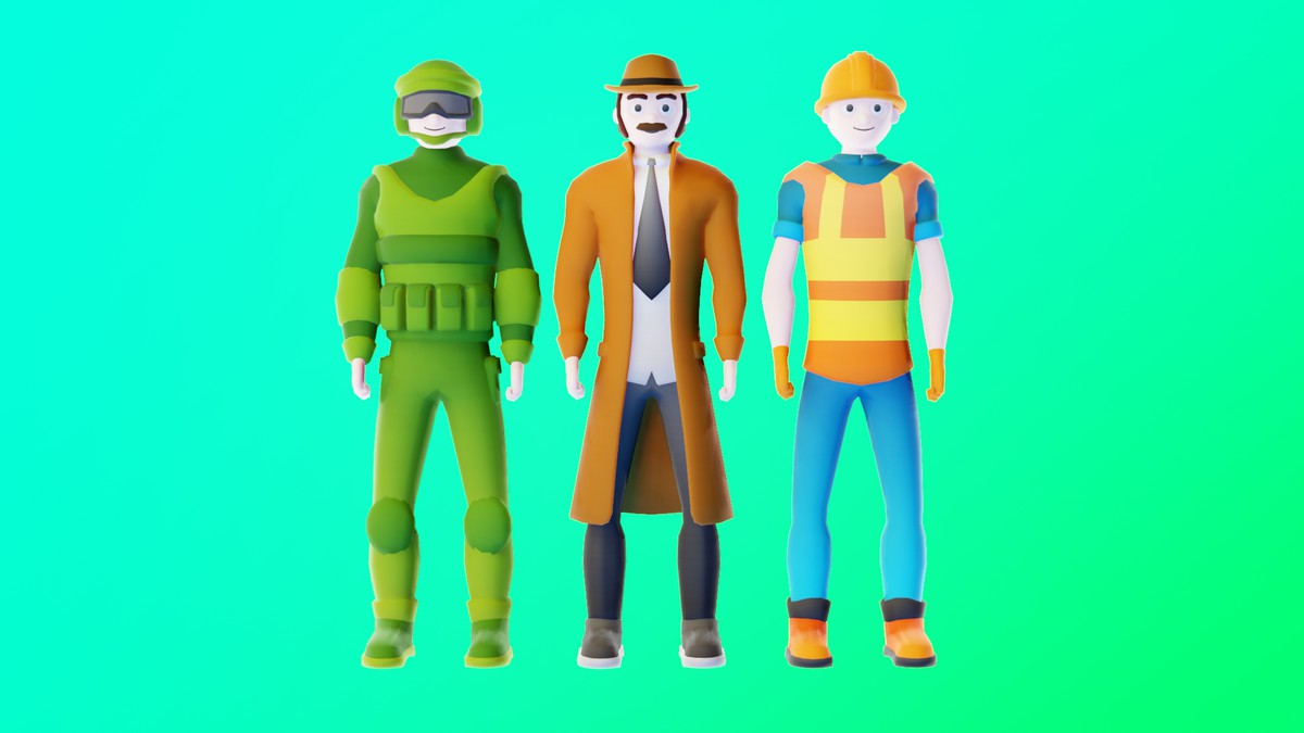 Casual Characters Pack 4 by IGS