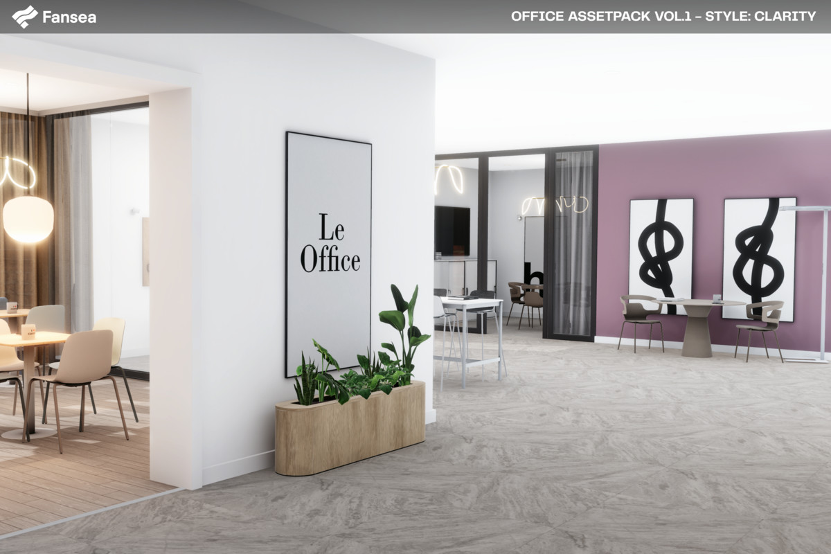 Fansea - Office Interior Pack Vol. 1