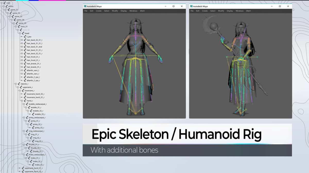 Atlantis Citizen: Male and Female