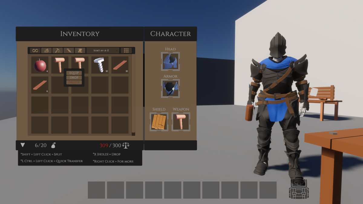 Advanced Inventory | Game Creator 2
