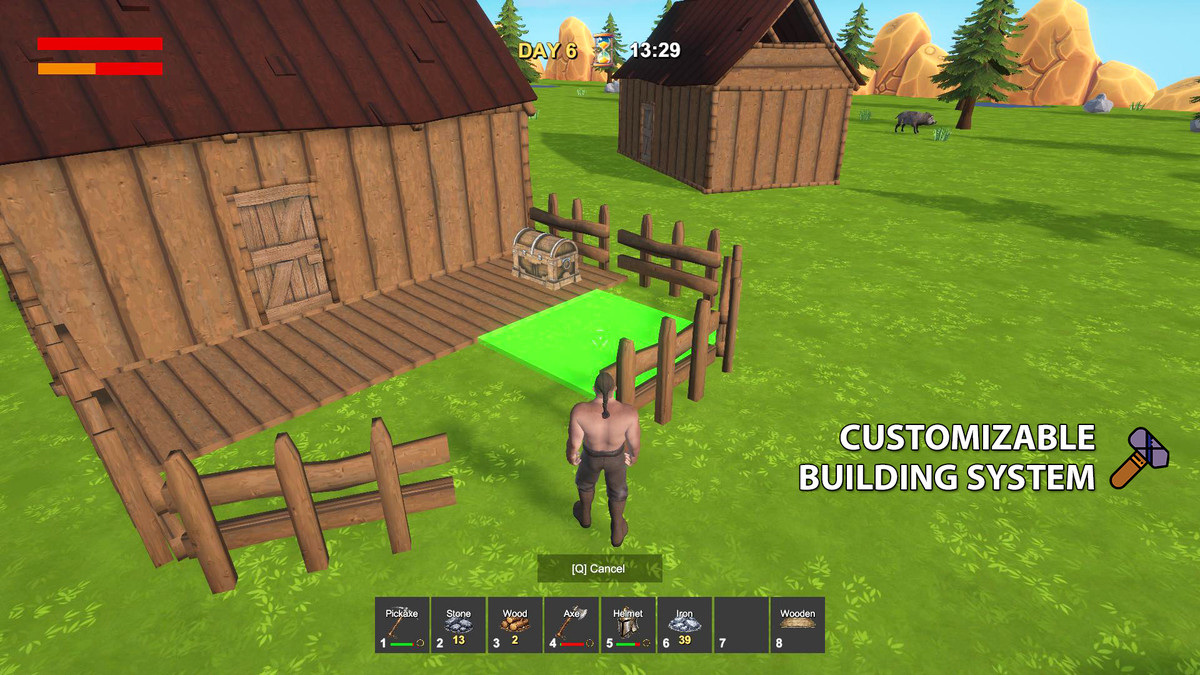 Complete Building, Survival & Crafting Game Kit