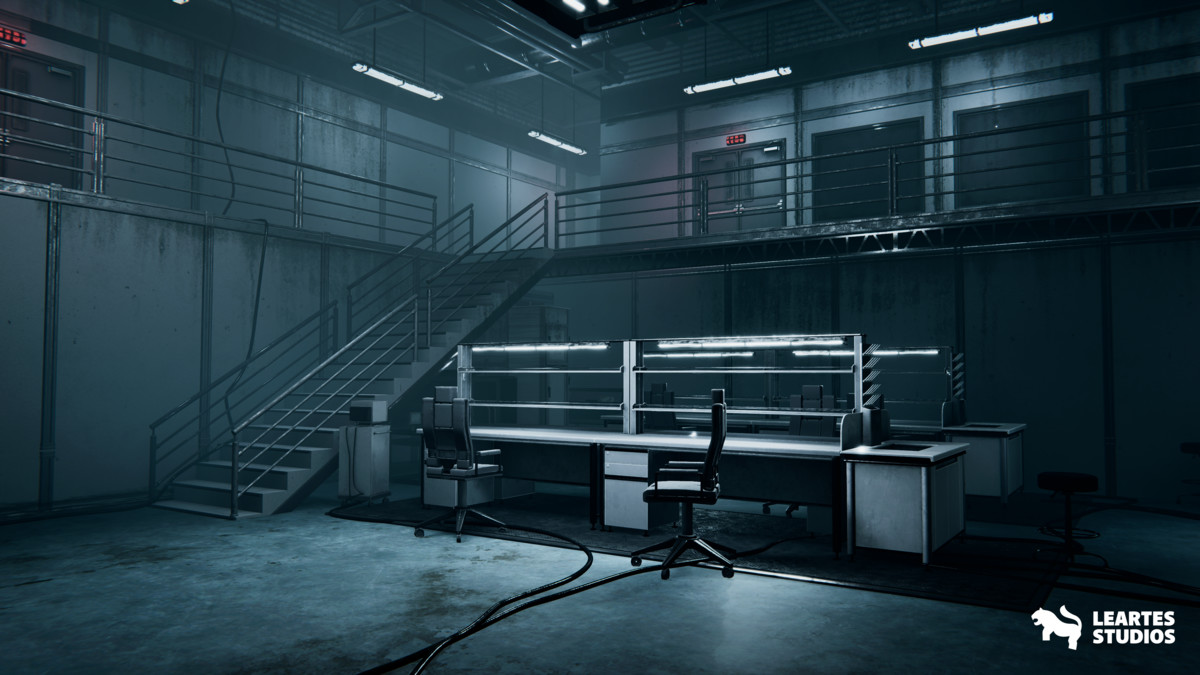 Sci-Fi Laboratory Environment