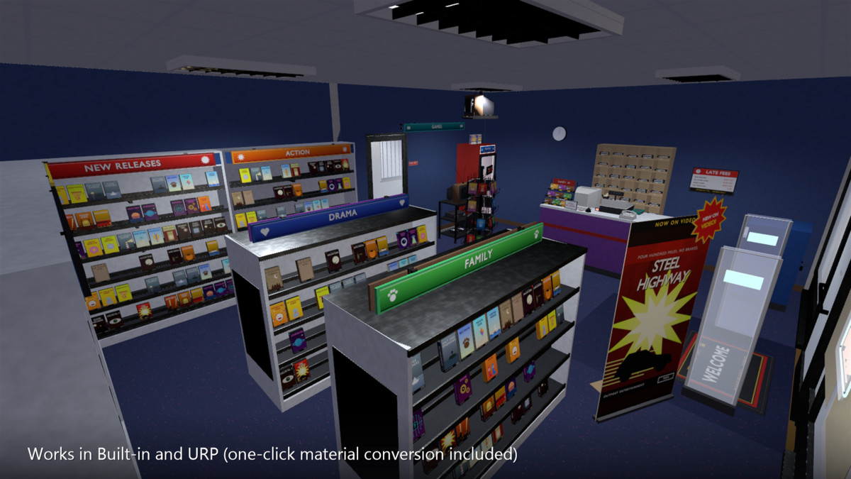Video Store Kit: Interactive '90s Rental Store