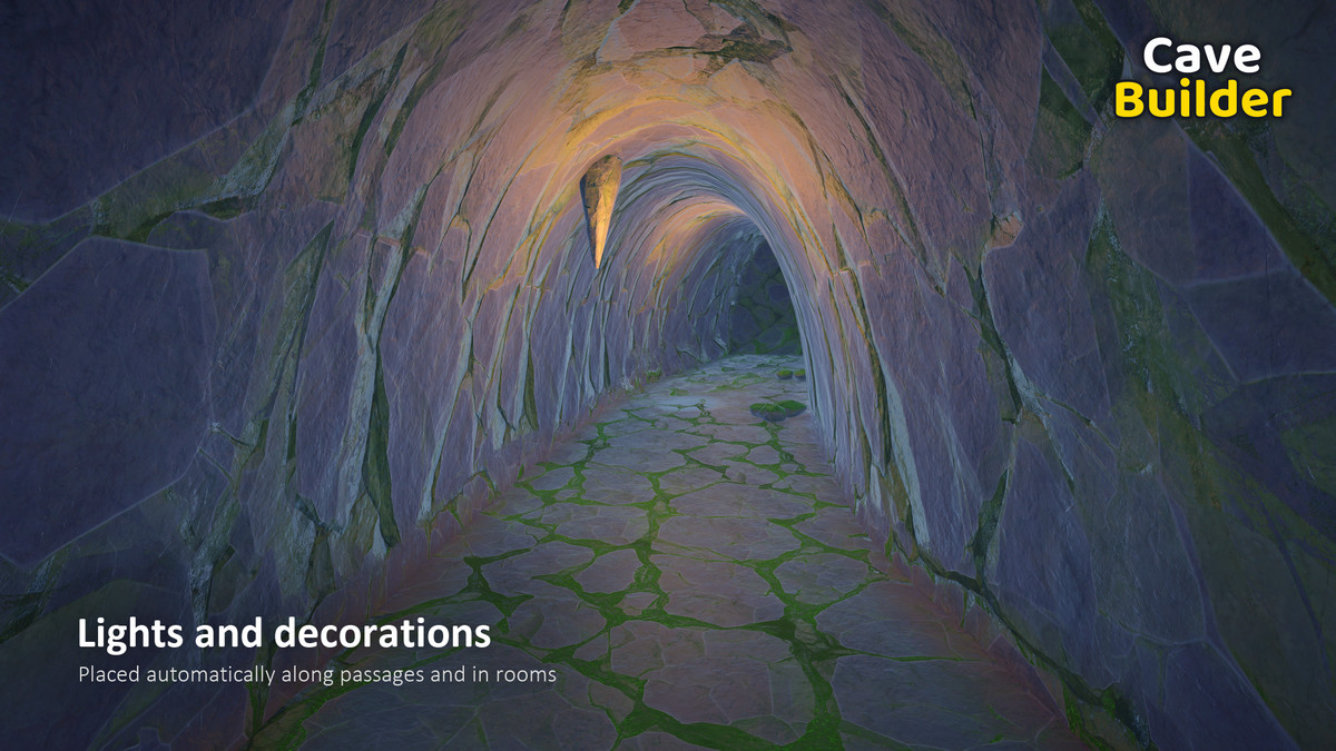 Procedural Cave Builder
