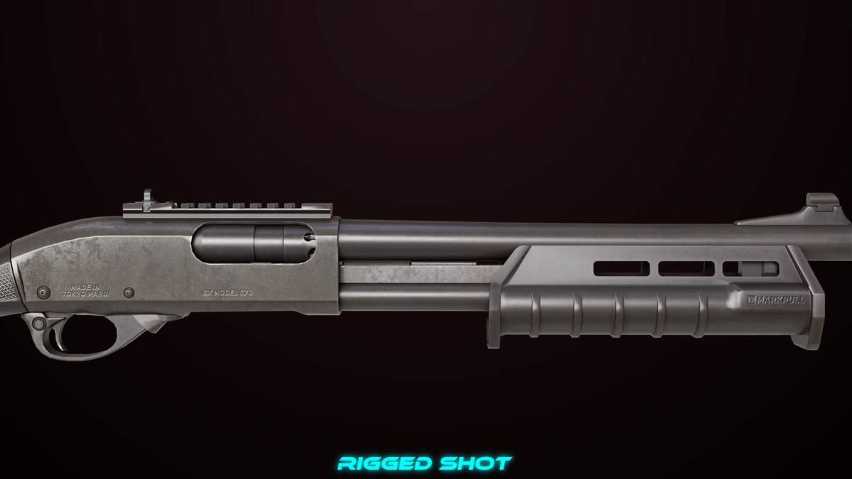 Shotgun Collection 01 URP HDRP Textures
