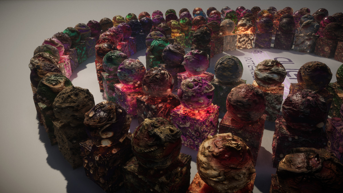 Alien Ground Materials - Infected