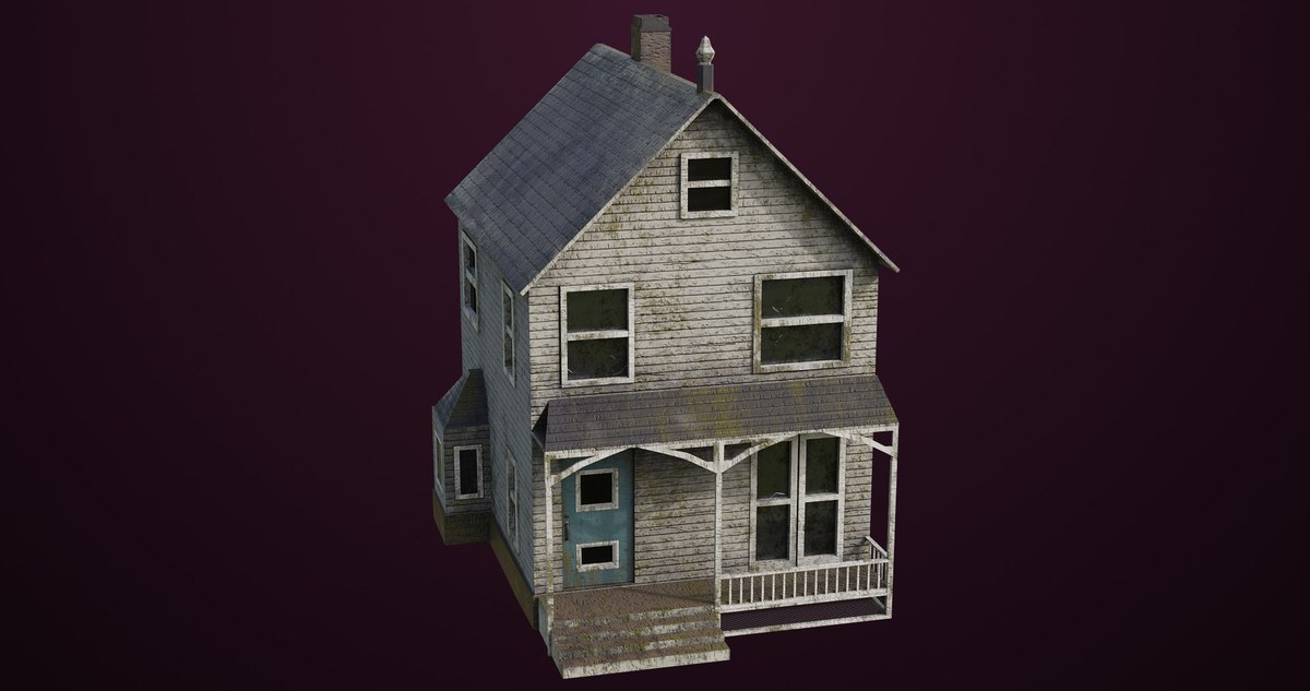 Old Dusty Vintage House 01 URP HDRP Textures
