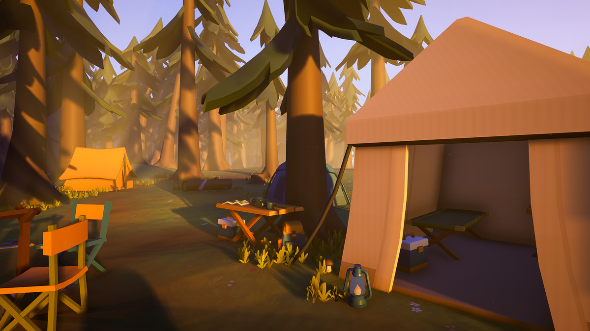 Camping Pack – Stylized Low Poly